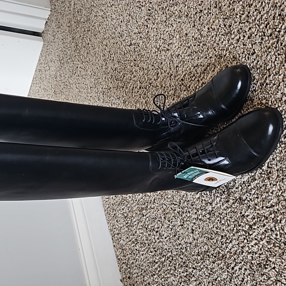 Ariat Black Lace-Up Tall Riding Boots